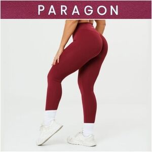 NWT Paragon Fitwear Original Sculptseam Plus Recstretch - Red Velvet